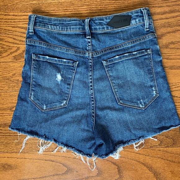 High Waist Denim Shorts - Picture 4 of 4